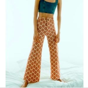 ZARA The Marine Straight in Abstract Floral